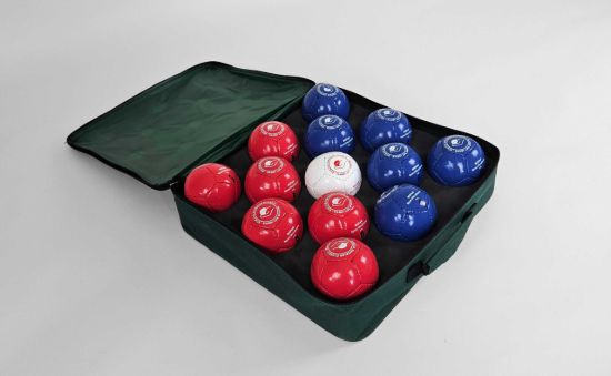 Billede af Boccia Superior Shine i grøn taske