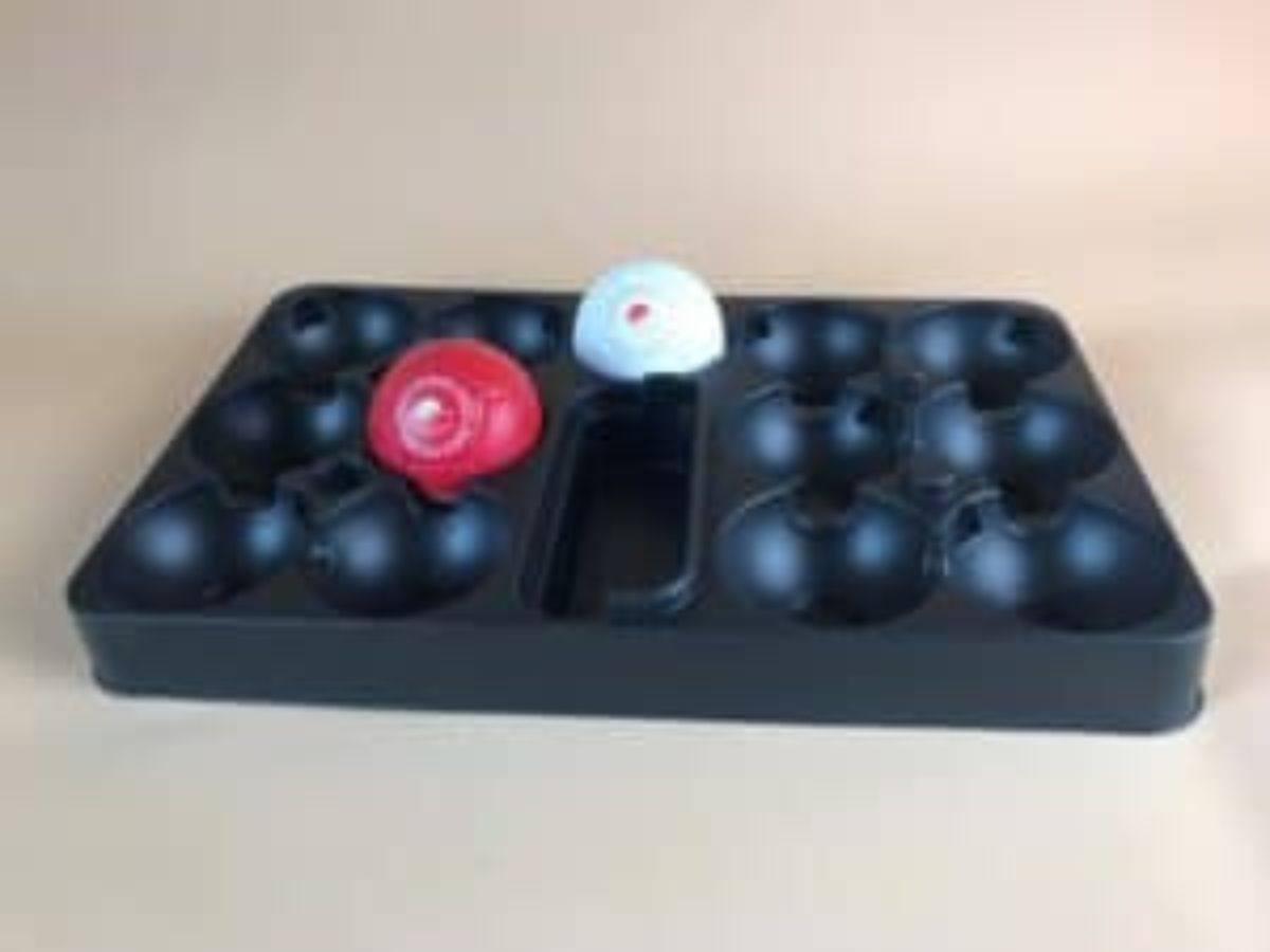 New inlays from recycled ABS material