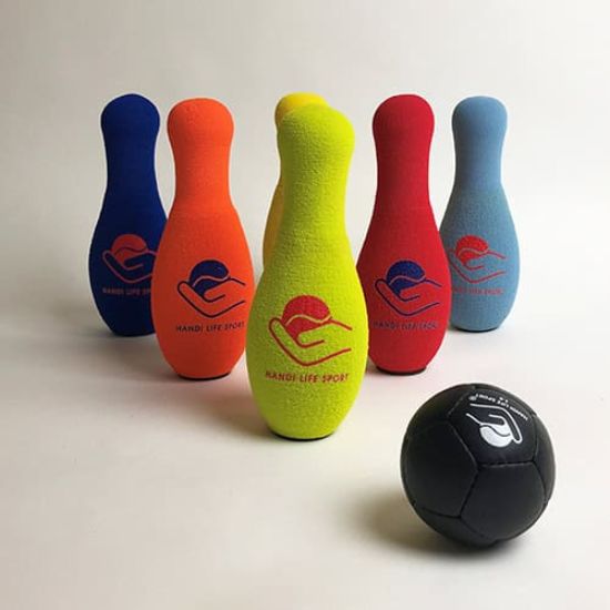 Bowling Light - Complete set - new foam skittles